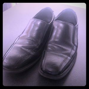 Kenneth Cole New York black jersey slip on